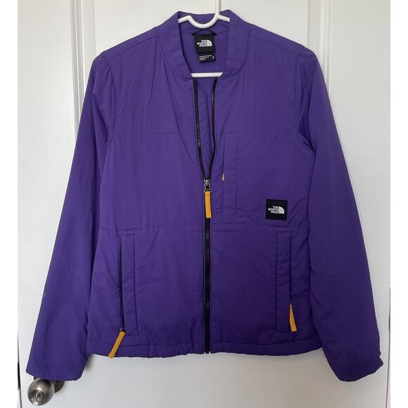 North Face Team Kit Midlayer Waterproof Jacket Peak Purple, Insulated Size XS - Picture 5 of 13